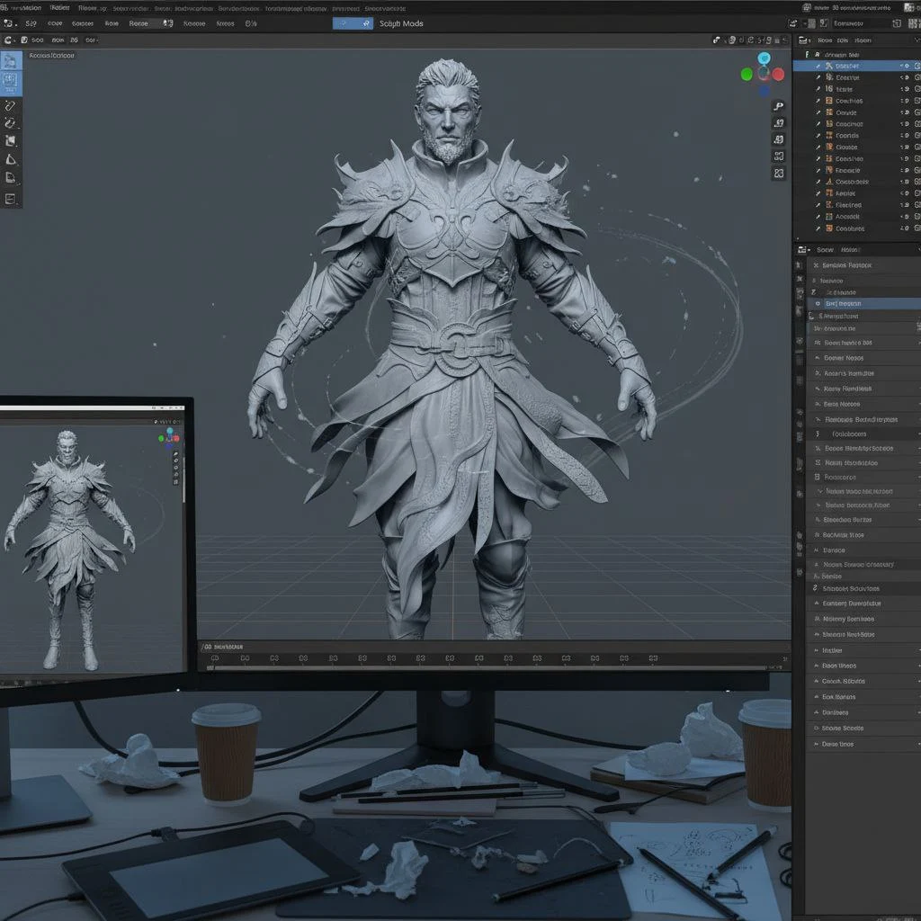 Electroformed Leaf Brooch