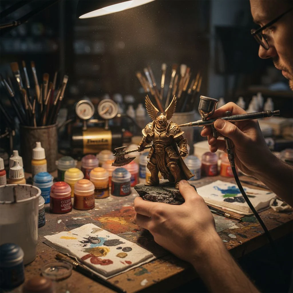 Hand Painted Elven Ring