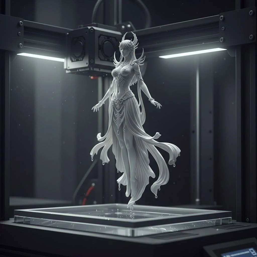 3D Printed Dragon Pendant